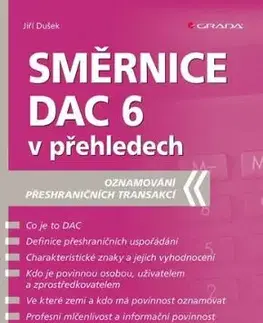 Směrnice DAC 6 v přehledech - Jiří Dušek