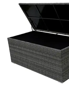 DEOKORK Box na podušky SEVILLA 164 x 82 cm (antracit)