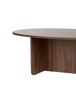 Konferenčný stolík Orba - Walnut