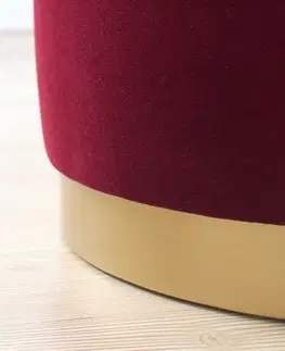 Taburetka Dover Claret Red