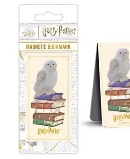 Záložka magnetická Harry Potter Hedviga
