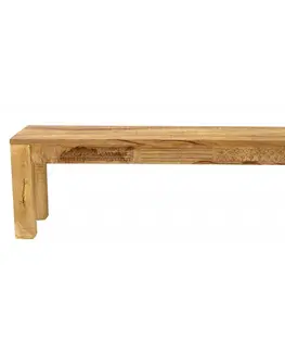 Lavica Manu 140x40 indický masív mango