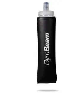 GymBeam Fľaša Hydra Soft Flask Black 500 ml
