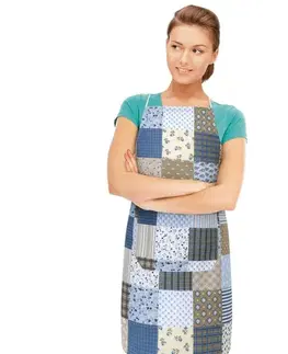 Bellatex Zástera Adela Patchwork modrá, 67 x 84 cm