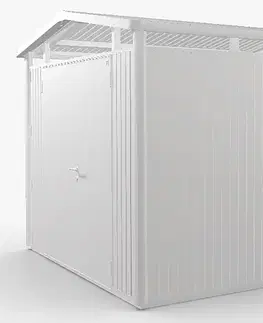 Biohort Záhradný domček BIOHORT Panorama P4 duo 273 × 278 cm (strieborná metalíza)