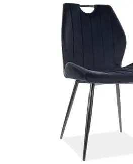 Jedálenská stolička ARCO VELVET Signal