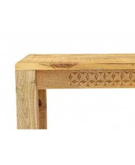 Lavica Manu 175x40 indický masív mango