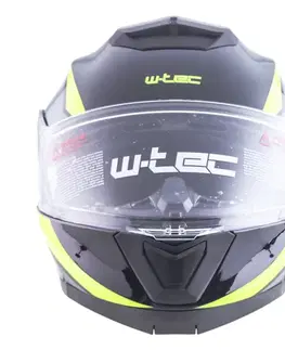 W-TEC Banelmeda čierna-fluo žltá - M (57-58)