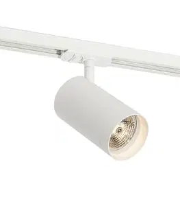 Moderný bodový reflektor biely pre 1-fázový koľajnicový systém 70 mm - Iconic Jeana Luxe