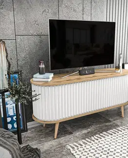 TV stolík Stor - Oud Oak, White