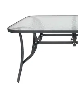 NABBI L150 záhradný stôl čierna
