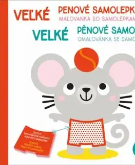 Velké pěnové samolepky: Myšák / Veľké penové samolepky: Myška