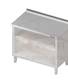 Pracovný stôl krytovaný - otvorene 800x600x850mm