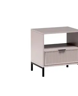 GRACE STYLES nočný stolík LS-7 , kašmír