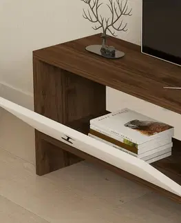 Televízny stolík Gaye Walnut
