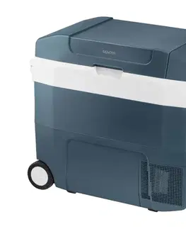 Sencor - Prenosná kompresorová autochladnička 55 l 70W/12V/230V modrá/biela 61000044