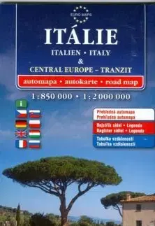 Itálie, Stredná Európa-tranzit 1:850 000 SC