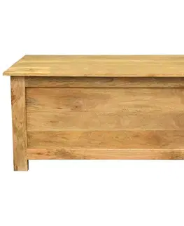 Truhlica 90x45x45 Hina z mangového dreva