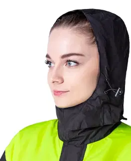 W-TEC Rinstop pláštenka čierna-fluo - M