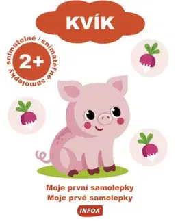Moje první samolepky / Moje prvé samolepky - Kvík (CZ/SK vydanie)