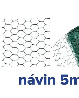 Kinekus Pletivo chovateľské šesťhranné HEX 25/1x1000 mm 5 m PVC GARDENKUS zajačie