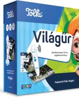 Világűr - interaktív hangoskönyv szettben Tolki