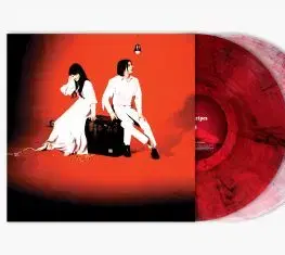 White Stripes, The - Elephant: 20th Anniversary (Clear with Red & Black Smoke) 2LP - The White Stripes