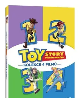 Toy Story: Příběh hraček kolekce 1.-4. 4DVD