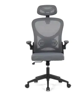 Autronic KA-K2021 GREY Kancelárska stolička