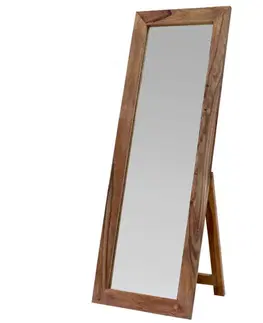 Zrkadlo Rami 60x170 indický masív palisander