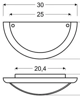 Stropná lampa Ditrevi 010 Stropná lampa 1/2 Biele drevo