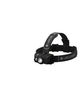 Ledlenser MH8 - Stmievateľná dobíjateľná LED čelovka, IP54, 600 lm, 60 h, čierna 502156