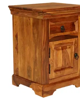 Nočný stolík Jali 45x60x40 z indického masívu palisander