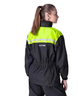 W-TEC Rinstop pláštenka čierna-fluo - M