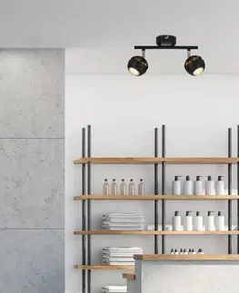 LED pásik Boni 2x3W gu10 čierny - POSLEDNÝ KUS