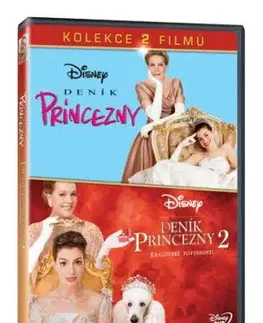 Deník princezny kolekce 1+2 2DVD