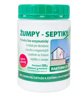 Baktérie do žumpy a septiku - Baktoma ZS 0,5kg Baktoma ZS: 0,5kg