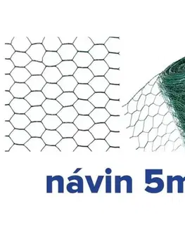 Kinekus Pletivo chovateľské šesťhranné HEX 25/1x500 mm 5 m PVC GARDENKUS zajačie