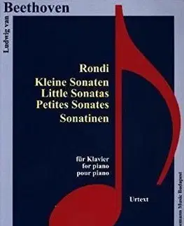 Beethoven Rondi, Kleine Sonaten, Sonatinen - Ludwig van Beethoven