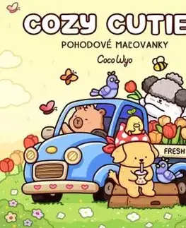 Coco Wyo Pohodové maľovanky. Cozy Cuties