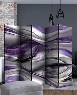 Paraván Tunnels (Violet) Dekorhome