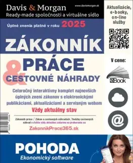 Zákonník práce a Cestovné náhrady 2025