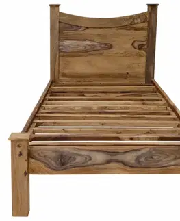 Posteľ  90x200 Rami indický masív palisander