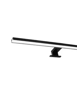  LED Kúpeľňové osvetlenie zrkadla SAMOS LED/12W/230V 4000K 60 cm IP44 čierna 328595