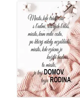 Obraz v ráme s textom - Pravidlá