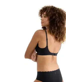 Podprsenka sloggi ZERO FEEL BLISS PUSH-UP, čierna