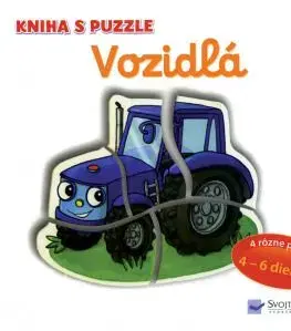 Vozidlá - kniha s puzzle - Vera Bruggemann