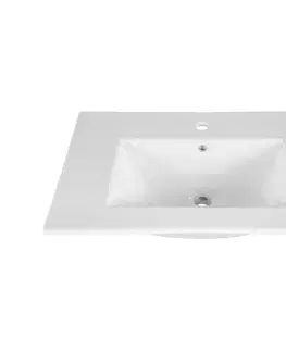 COMAD UM-CFP LAVA 80D DP - Zapustené umývadlo LAVA 46x81 cm biela UM-CFP LAVA 80D DP