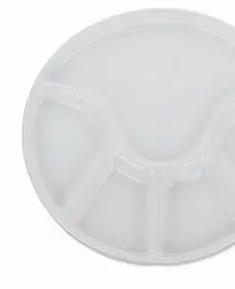 Kela Fondue tanier ANNELI 23 cm, biela