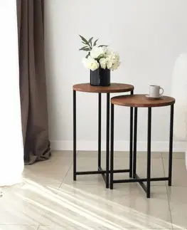 Konferenčný stolík Neta Set - Oak